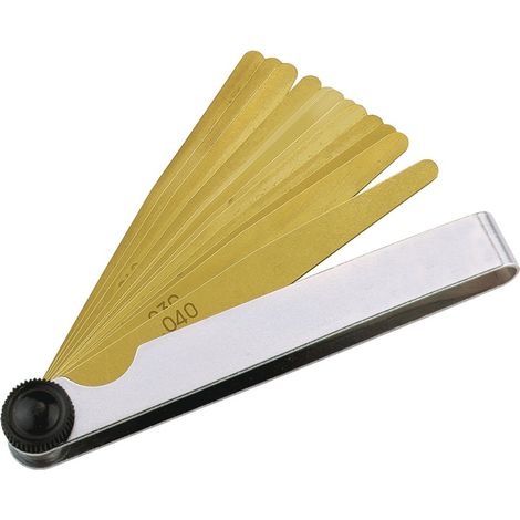 TECWERK Fühlerlehre Blatt-St.0,05-1,0mm STA L.100mm Bl.20 St.TECWERK