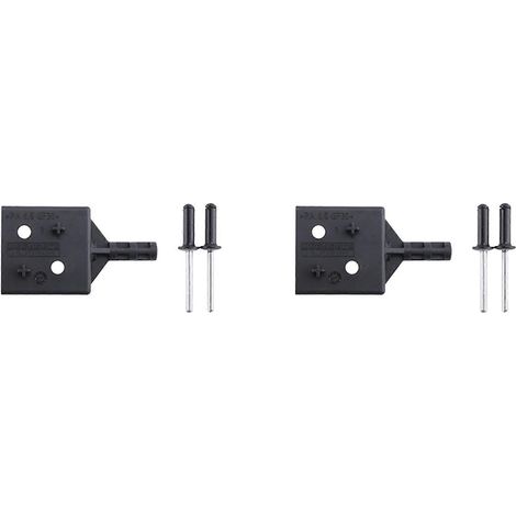 Kit de réparation de goupille de fixation de tablette arrière L405 (2 pièces) LR092652, clip de boucle de protection (1/5)