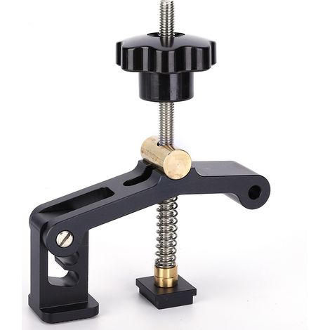 Glissière de menuiserie en alliage d'aluminium et laiton, guide de positionnement 3 étapes 10cm (1/5)