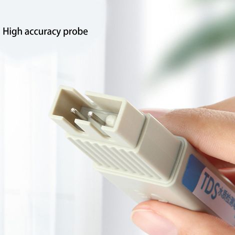 Tragbares Grauwasser-Qualitätsmessgerät mit 3 Tasten und Digitalanzeige, TDS-Teststift für Aquarien (1/5)