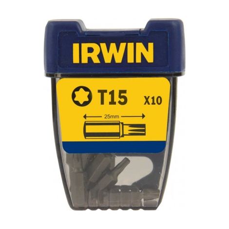 TORX-SCHRAUBENDREHER-BIT 1/4" 25MM 10 STÜCK T15 - I-10504352