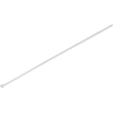 Serre-câble 300 mm 4.80 mm blanc stabilisé à la chaleur 100 pc(s) (1/3)