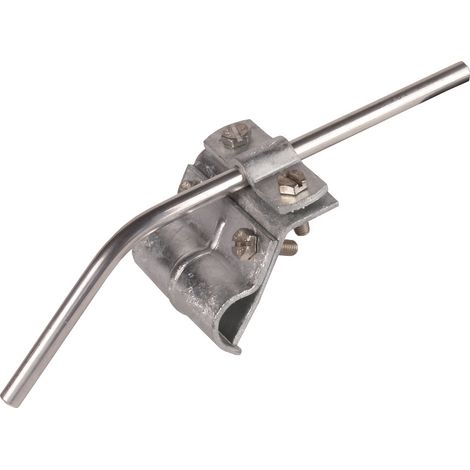 Abrazadera de canalón dehn 339010 ancho 60 mm doble tornillo