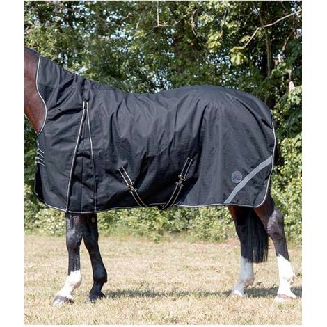 125 cm, Noir: Couverture pour paddock Innsbuck imperméable avec rembourrage interne de 400 g et tissu extérieur de 1200 deniers (1/5)