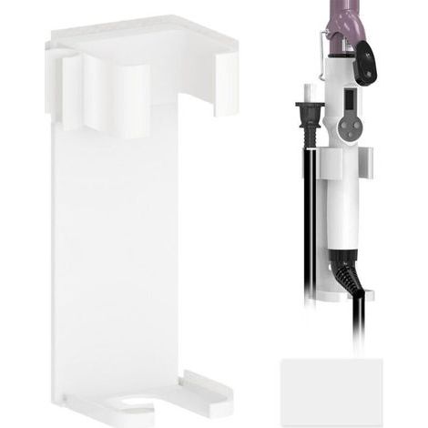 Support mural Compatible avec Dyson, support métallique organisateur pour lisseurs, lisseurs de cheveux, divers bâtons de cheveux bouclés (1/4)