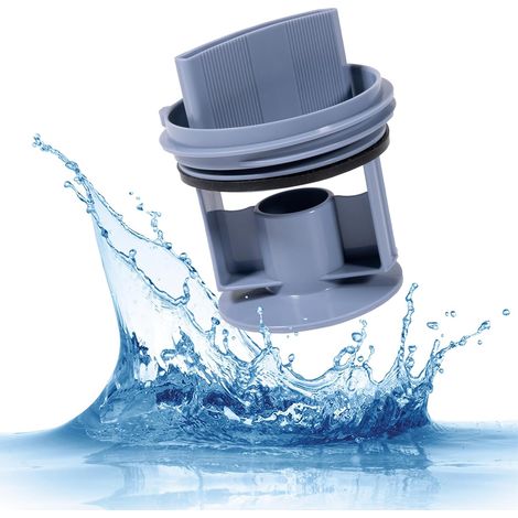 Flusenfilter, Ablaufpumpe und Ablaufdichtung für Waschmaschinen, kompatibel mit Siemens. (1/5)