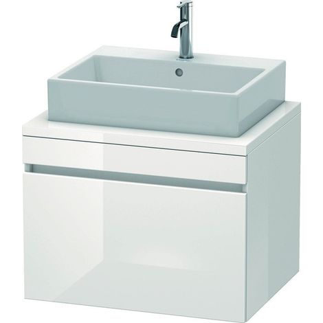Mobile sottolavello DURASTYLE 512x700x548mm rovere nero / bianco opaco (1/4)