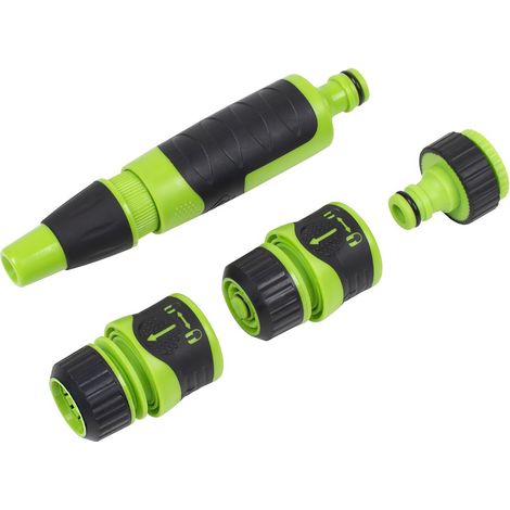 Sealey JS9611 Deluxe Hose Nozzle & Connector Set 4pc (1/5)