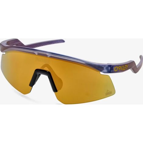 Lunettes de soleil de cyclisme Oakley Hydra 613668 Cyan mat/Bleu/Transparent Shift (1/5)
