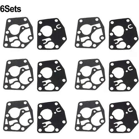 Membransatz für Vergaser, 6-teilig, für B&S 495770 795083 281082 5083H 5083K (ersetzt SPM214686423 95900 96900 98900 9C900 10A900) (1/5)