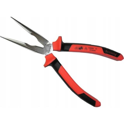 Pinze VDE Haupa in acciaio cromato 200 mm per elettricisti (1/3)