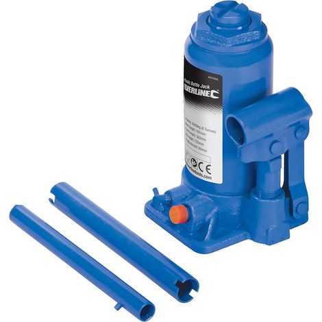 Silverline 6T Hydraulic Bottle Jack 6 Ton Tonne Lifting Car Van Truck 457050