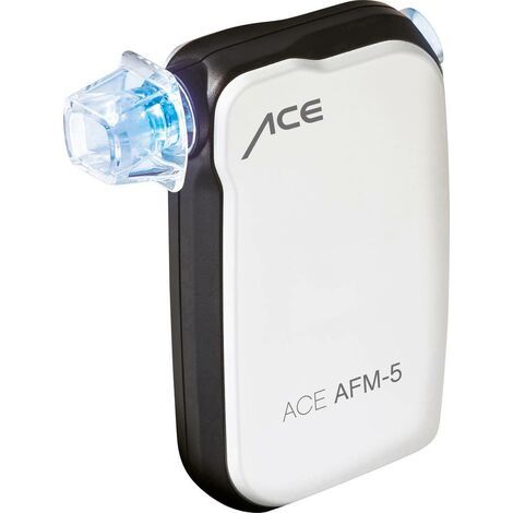 ACE AFM-5 Alkoholtester Weiß 0 bis 4 ‰ Anzeige per Smartphone W054751