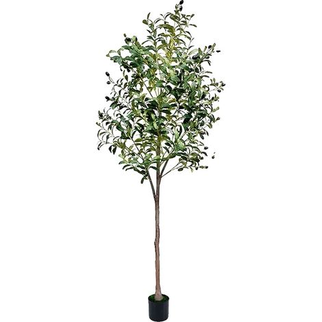 Arbre Olive Artificiel, Design Réaliste, Utilisation Intérieure et Extérieure, 180cm (1/2)