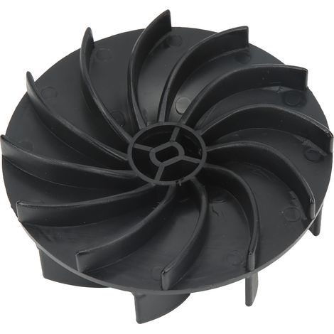 Ventilateur d'hélice noir en ABS pour souffleur de feuilles et aspirateur Toro, référence 125 0494. (1/5)