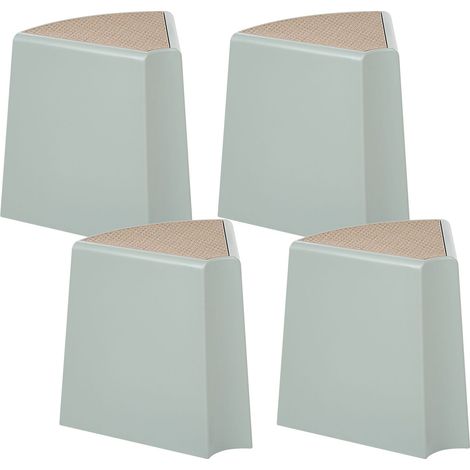 Gartenhocker 4er Set EVROS Mintgrün