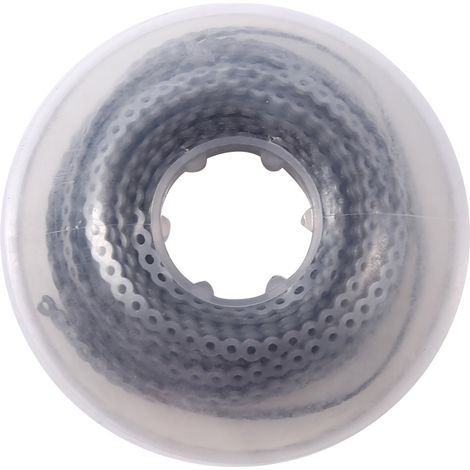 Chaîne élastique orthodontique ultra résistante continue pour appareil dentaire (Gris) (1/5)