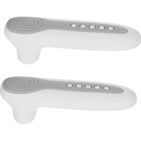 2 Pièces Protections de Poignées de Porte Silicone Housses Collision et Antistatiques Absorption des Chocs Du Bruit Installation Facile Protection des Poignées et Murs (1/5)