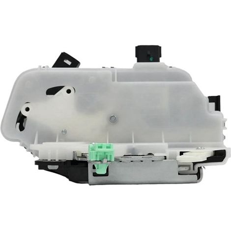 Color: see photo. Materials: metal and plastic. Door lock actuator, front left, locking block.--DTEKGAZ