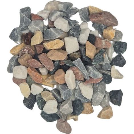 BIG BAG de +/- 500 Kg Gravier Multicolore Ø 12/22 mm - Livraison STANDARD (1/4)
