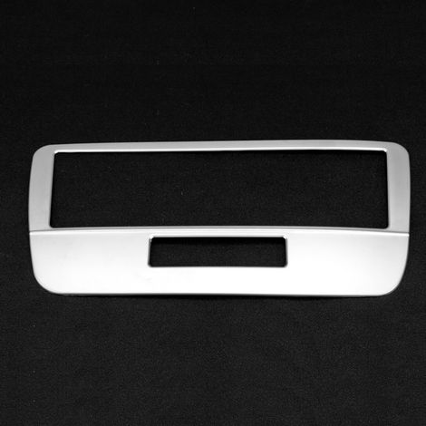 Garniture chromée de panneau de console centrale intérieure pour Mercedes-Benz GLK27 (2013-2015) (1/5)