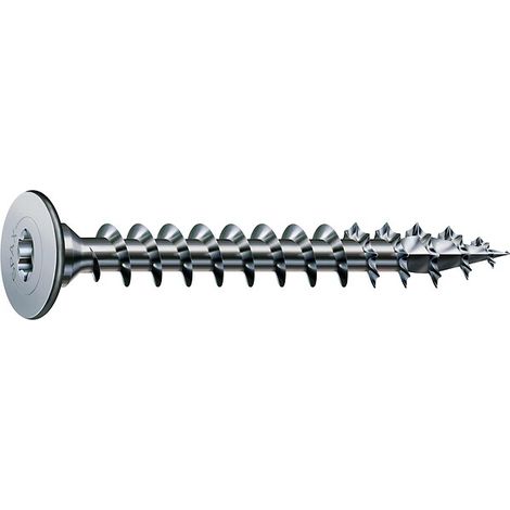 SPAX Tête plate pour parois arrière, 4x 20 mm, 300 pièces, filetage complet, tête pour parois arrière, T-STAR plus, 4CUT - 0151010400203