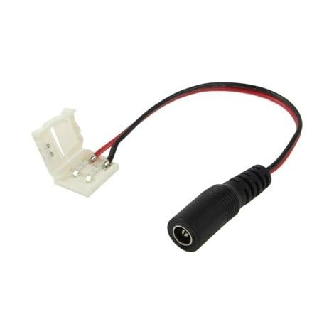 Cavo Connessione Jack Femmina a Connettore Rapido Striscia LED 12V Monocolore SMD5050
