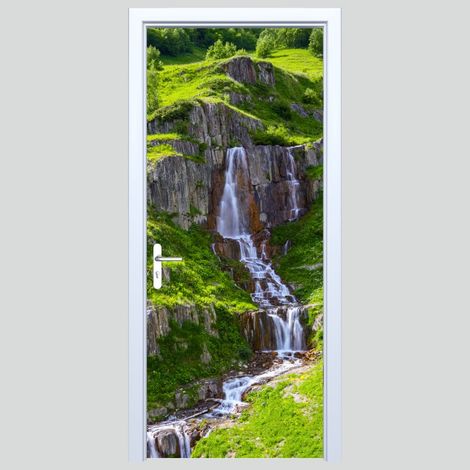 Adhesivo de tela para puertas Mountain Cascade 200PD
