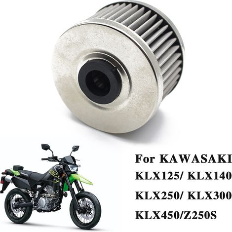 Oil filters compatible with Kawasaki Zangren KLX125/140/250/300/450 Z250SL KX450 models.