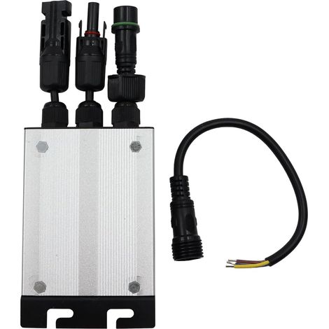 Onduleur solaire 155 W, micro-onduleur, entrée 10,8 V à 30 V CC vers adaptateur d'onde sinusoïdale 230 V CA (1/5)