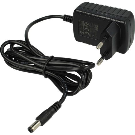 vhbw Fuente alimentación CA/CC compatible con BaByliss E978E máquinas de cortar el pelo, cortadora de cabello - 175 cm