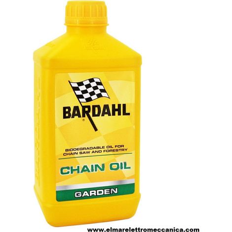 1lt BARDAHL Olio Protettivo CATENA Motosega Biodegradabile VEGETALE