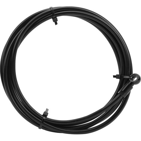 Kit de câble hydraulique pour frein de vélo 2 mètres, compatible Shimano SLX XT XTR, couleur noir, longueur ajustable (1/5)