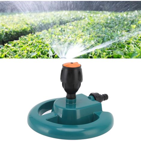 Tête d'arrosage automatique rotative à 360 degrés pour l'irrigation des pelouses et des jardins, idéale pour l'arrosage des légumes et des exploitations agricoles. (1/5)