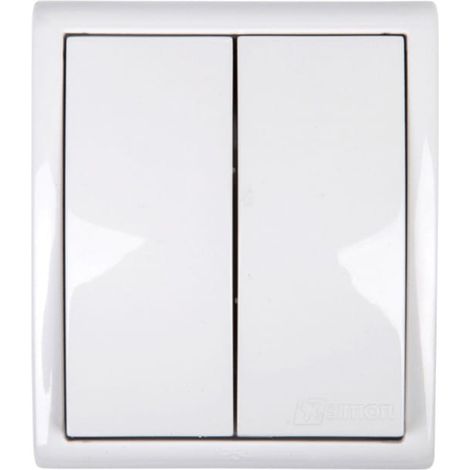 Interruttore ermetico per lampadario Simon Aquarius IP54 con retroilluminazione AQW5L/11