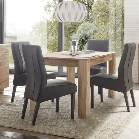 Mesa de diseño para comedor y cocina en madera Atlantis Jupiter 180x90cm (1/4)