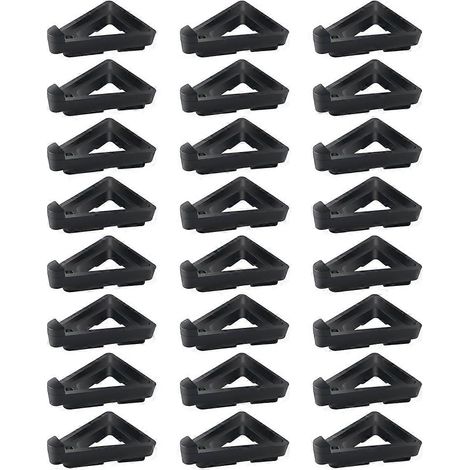 24 pièces pot Feet pour extérieur Planters Invisible Breathable pot Stands Toes Lifters Stackable fleur Feet Outside (1/5)