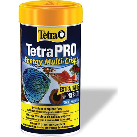 Tetra Pro Energy Multi-Crisps 250 ml - Alimento completo con un valore nutritivo ottimale, concentrato con un plus di energia migliora la vitalità (1/5)