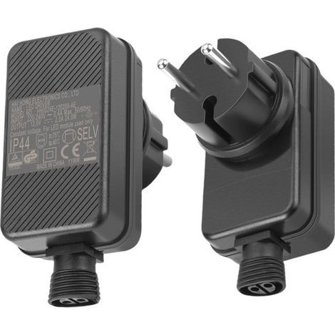 12V 2A 24W LED power adapter: waterproof, suitable for lighting and power supply. (1/4)