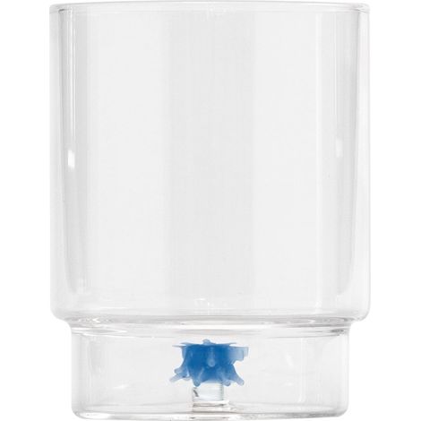 Zafferano Lot De 6 Gobelets Teca Mare Décoration Oursin En Verre Borosilicate Soufflé À La Main, Design Empilable Pour Table Élégante Et Originale (1/4)