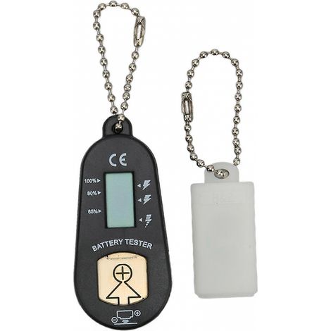 Vérification de la pile bouton, affichage LCD numérique, testeur d'autonomie restante, outil de vérification de l'indicateur numérique (1/5)