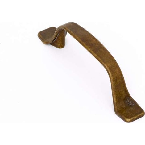 Maniglia classica antico in metallo  patinato antico 64 mm