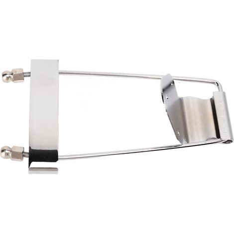 Support de Guitare 4 Cordes en Métal Argenté Anti-Rayures pour Remplacement Rapide (1/5)
