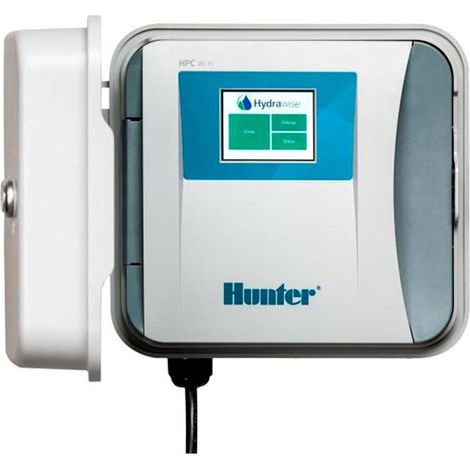 Programador de riego Hunter HPC-401-E Wifi Hydrawise Exterior 4 Estaciones (1/2)
