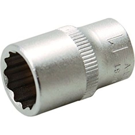 BGS Douille pour clé, douze pans 6,3 mm (1/4") 11 mm