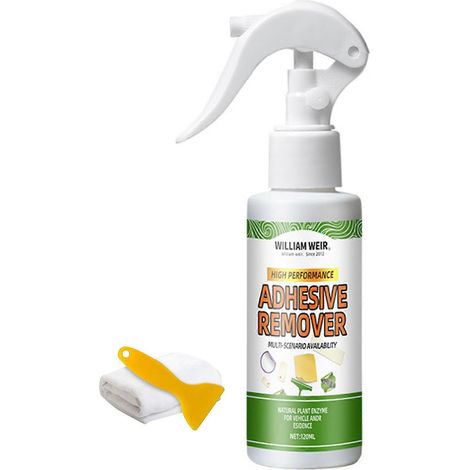 Dissolvant pour adhésif sur verre - Usage polyvalent pour la maison et les véhicules (1/4)