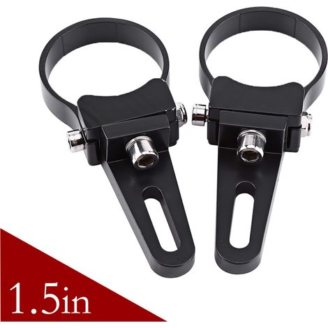 Support de fixation à LED pour arceau de sécurité/barrette de protection, tube en aluminium de 1,5 pouce, avec lampe de travail tout-terrain pour voiture/camion. (1/5)