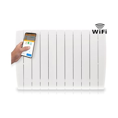 Emisor Fluido de Bajo Consumo INDALS1500 WIFI (1500W) - Programable - ALEXA y GOOGLE (1/5)