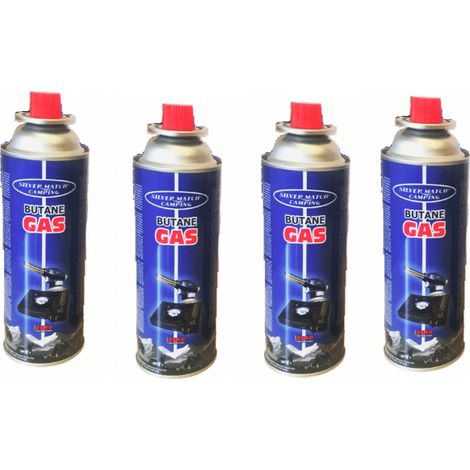 4 PZ BOMBOLETTA RICARICA CARTUCCIA GAS BUTANO DISERBANTE TERMICO FORNELLO CAMPEGGIO