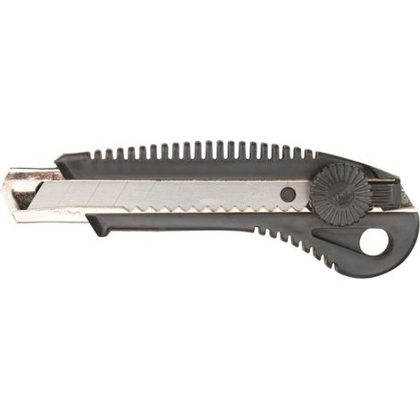 18-mm-Abbrechklingenmesser, Schraubverschluss